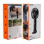 Porodo Lifestyle Cello Air Portable Handheld Fan with LED Display - 1200mAh / USB-C / Black