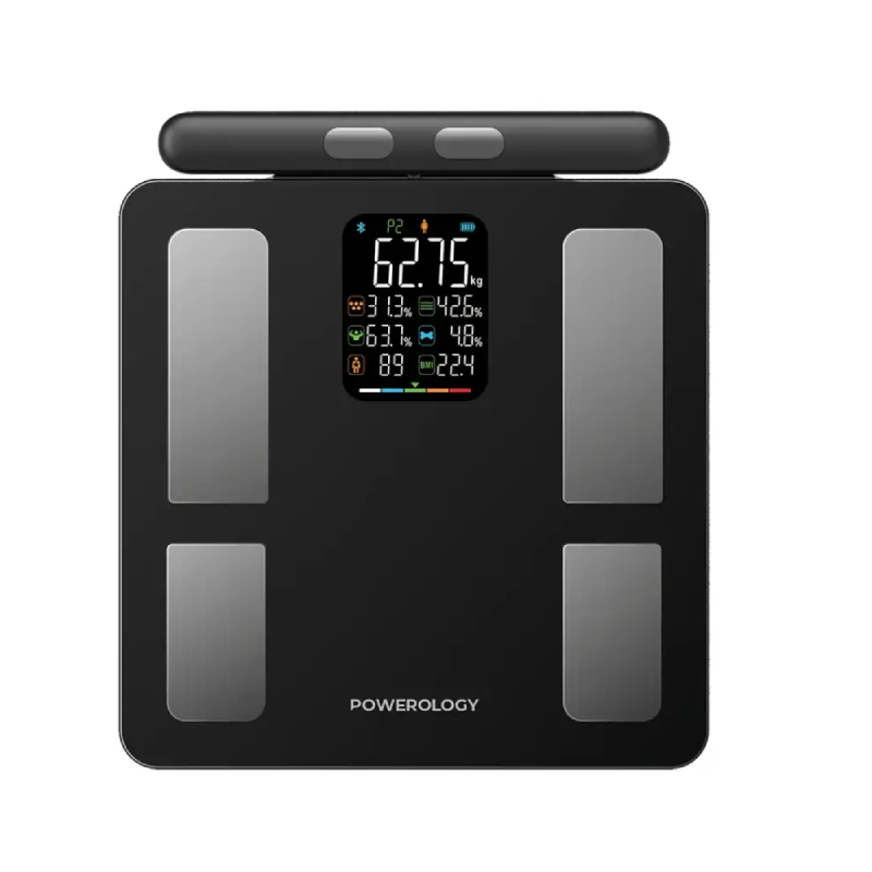 Powerology Advanced Precision Smart Scale - 180kg / Black