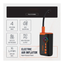 Porodo Lifestyle Electric Air Pump with High Pressure and Built-in Light - 1500mAh / 55W / Black