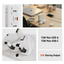 Porodo Plex Universal Inverter - 6 Way / USB-C / USB-A / 1500W /White