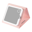 Porodo Night Triple Foldable Makeup Mirror with LED Lighting - 320mAh / Pink