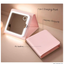 Porodo Night Triple Foldable Makeup Mirror with LED Lighting - 320mAh / Pink