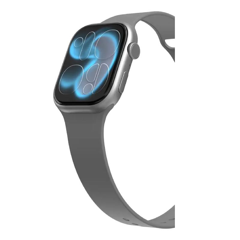 Porodo Aerofit II Smartwatch (11th Generation) - 2.01-Inch / 46mm / Silver