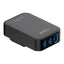 Powerology Crab Foldable EU GaN Charger - 65W / USB-C / USB-A / Black