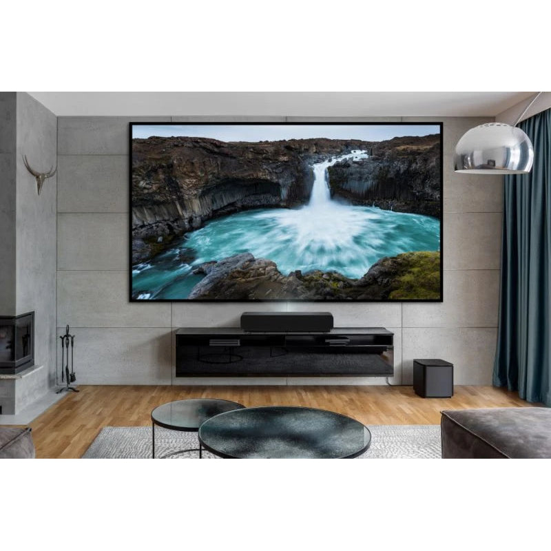 ViewSonic X1000-4K+ Ultra Short Throw Smart LED Soundbar Projector - 0.47" 4K HDR / RJ45 / HDMI / Audio / USB / Wi-Fi / Bluetooth