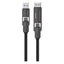 Powerology Vion 4-In-1 Charging & Data Transfer Cable - 240W / 1.2 Meter / USB-C / USB-A / HDMI / Black