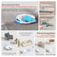 ILIFE T60s Robotic Vacuum Cleaner - 3.5L / 7,000 Pa / White