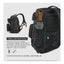 TIGERNU T-B9836 Detachable Multi-Functional Backpack - Black