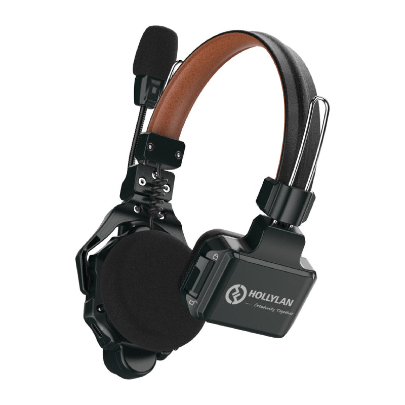 Hollyland Solidcom C1 Pro-4S Full-Duplex ENC Wireless Intercom System with 4 Headphone - Black