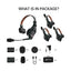 Hollyland Solidcom C1 Pro-4S Full-Duplex ENC Wireless Intercom System with 4 Headphone - Black
