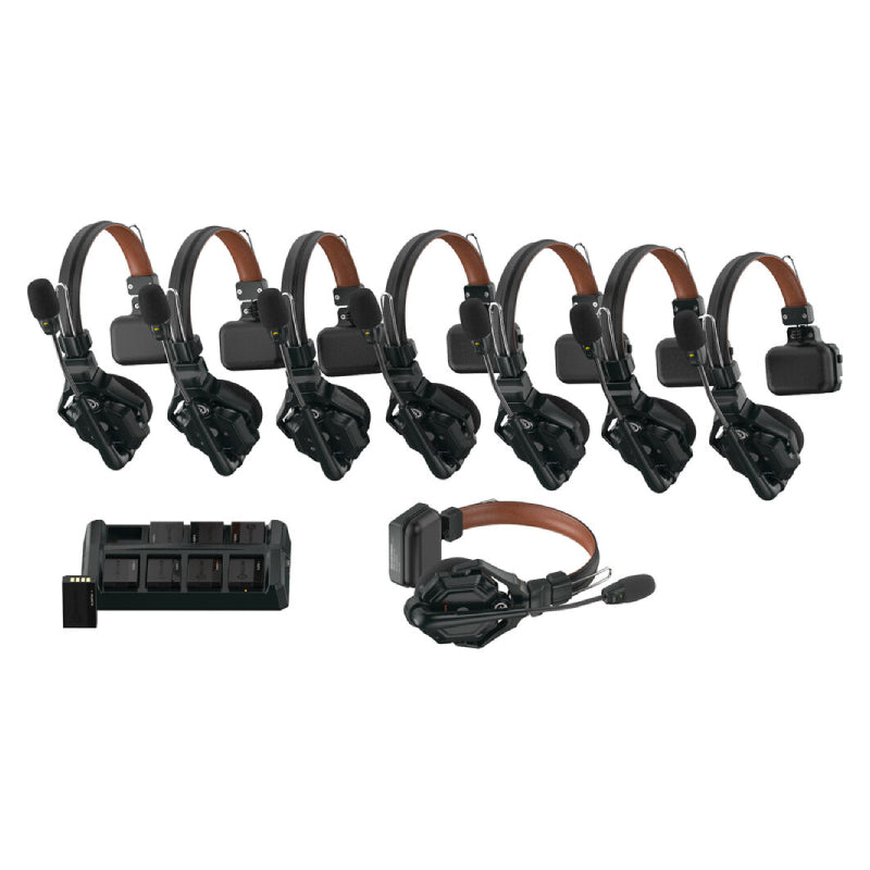 Hollyland Solidcom C1 Pro-8S Full-Duplex ENC Wireless Intercom System with 8 Headsets