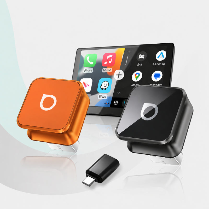 Ottocast Mini Cube Wireless CarPlay - Black