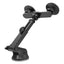 Porodo Dax-L Dual MagSafe Car Phone Holder with Adjustable Telescopic Arm - Black