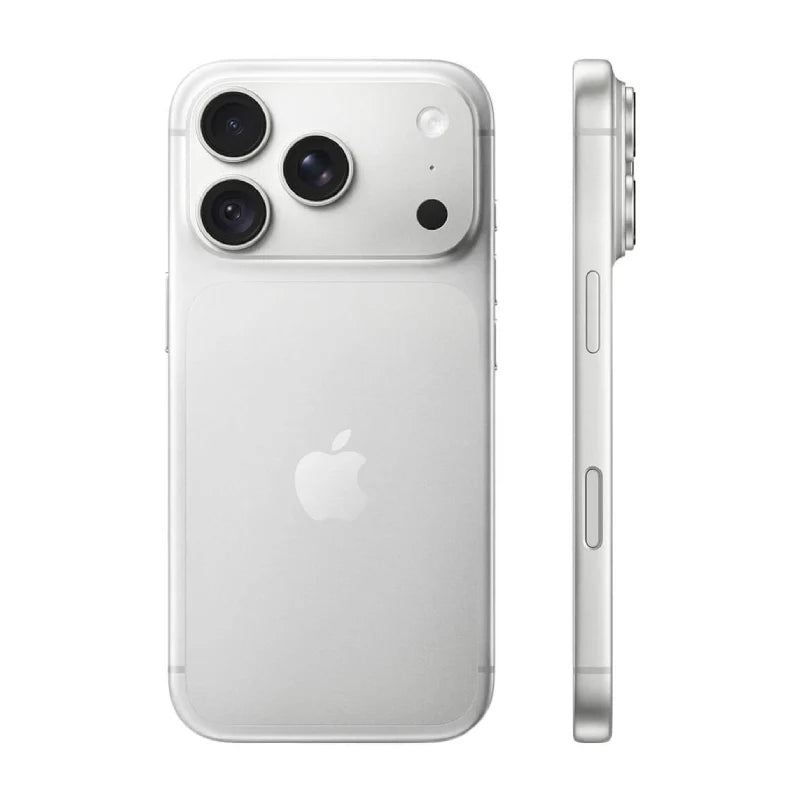 Apple iPhone 18 Pro Max - 256GB / Silver / 5G / 6.9" / Middle East Version + Apple iPhone 18 Pro Max Silicone MagSafe Case - Olive + Apple iPhone FineWoven MagSafe Wallet - Dark Olive - Bundle Offer