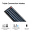 KeyChron QMK/VIA 75% Custom Mechanical Gaming Keyboard - Wireless / RGB / Black
