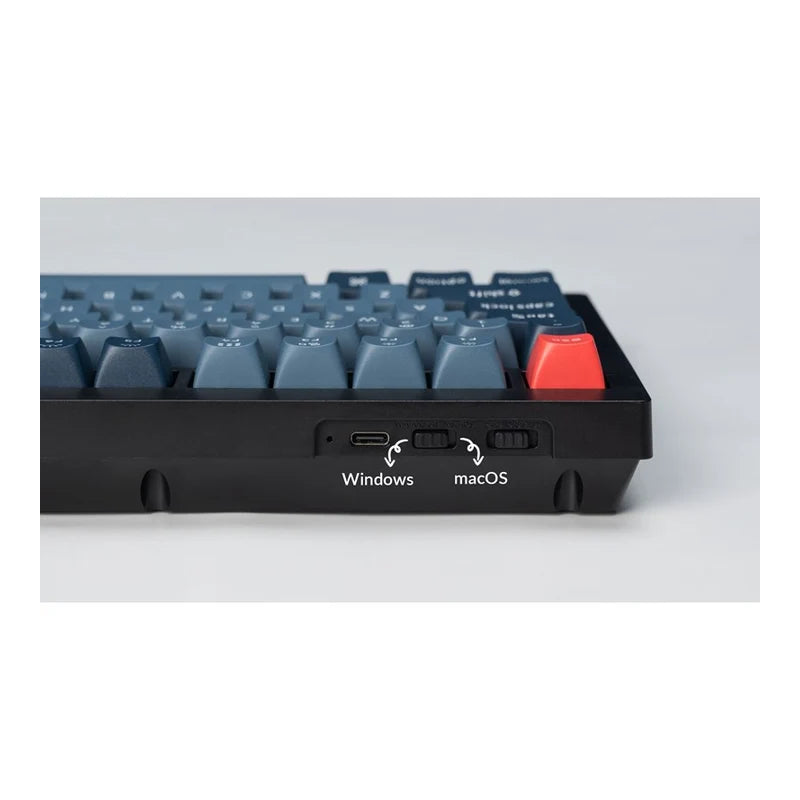 KeyChron QMK/VIA 75% Custom Mechanical Gaming Keyboard - Wireless / RGB / Black