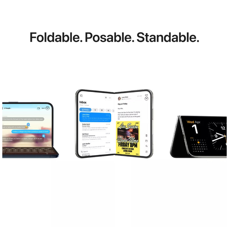 Apple iPhone Duo - 1TB / 7.6" Inner Display / 5.4" Outer Display / Star White / Japanese Version