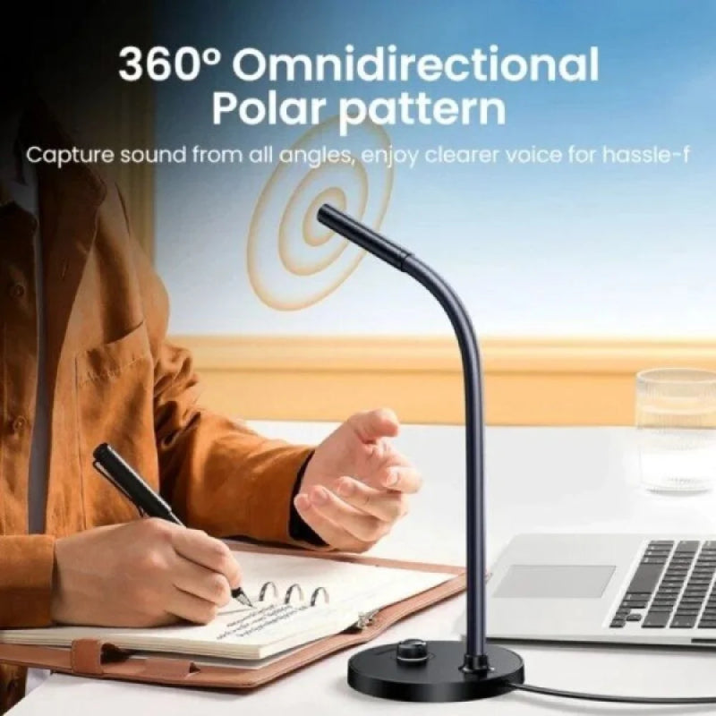 UGREEN USB Desktop Microphone - Black