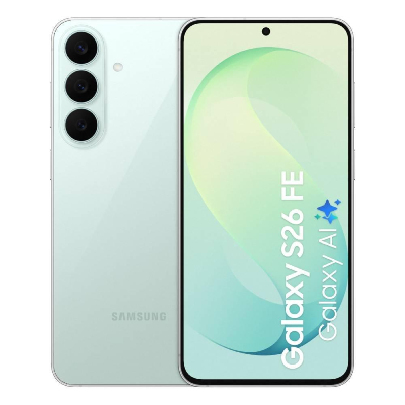 Samsung Galaxy S26 FE - 256GB / 8GB / 6.7" FHD+ / 5G / Pistachio - Mobile