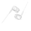 Earldom E42 Wired Earphones - 3.5mm Jack / In-Ear / Wired / White