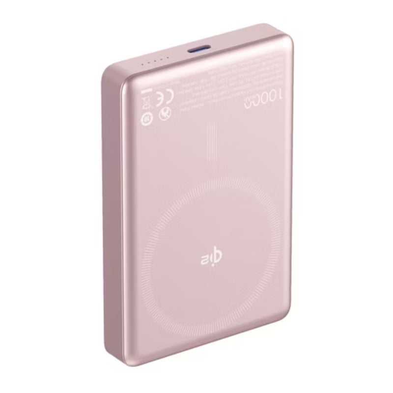 LDNIO PQ42 Wireless Fast Charger Power Bank - 15W / 10000mAh / Pink