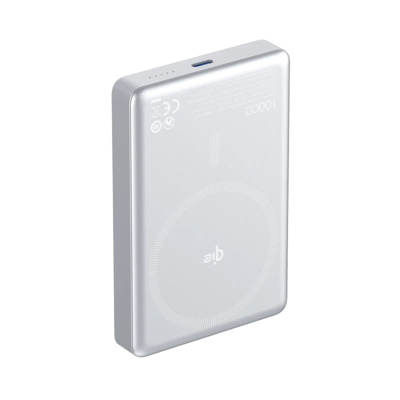 LDNIO PQ42 Wireless Fast Charger Power Bank - 15W / 10000mAh / Silver