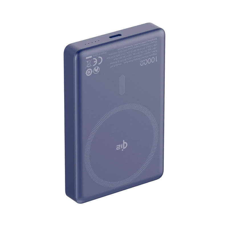 LDNIO PQ42 Wireless Fast Charger Power Bank - 15W / 10000mAh / Blue