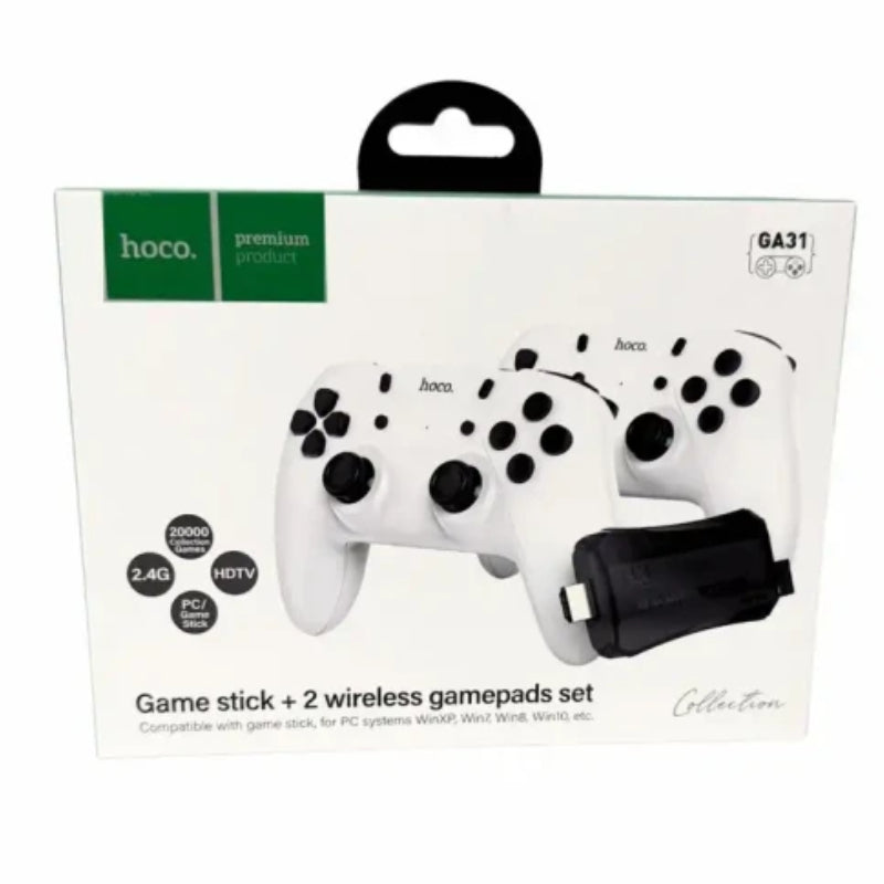 HOCO GA31 Wireless Retro Game Console - White