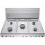 Frigidaire 5 Burners Free-Standing Gas Cooker, 90x60cm, FNGE90JGRSO - Silver
