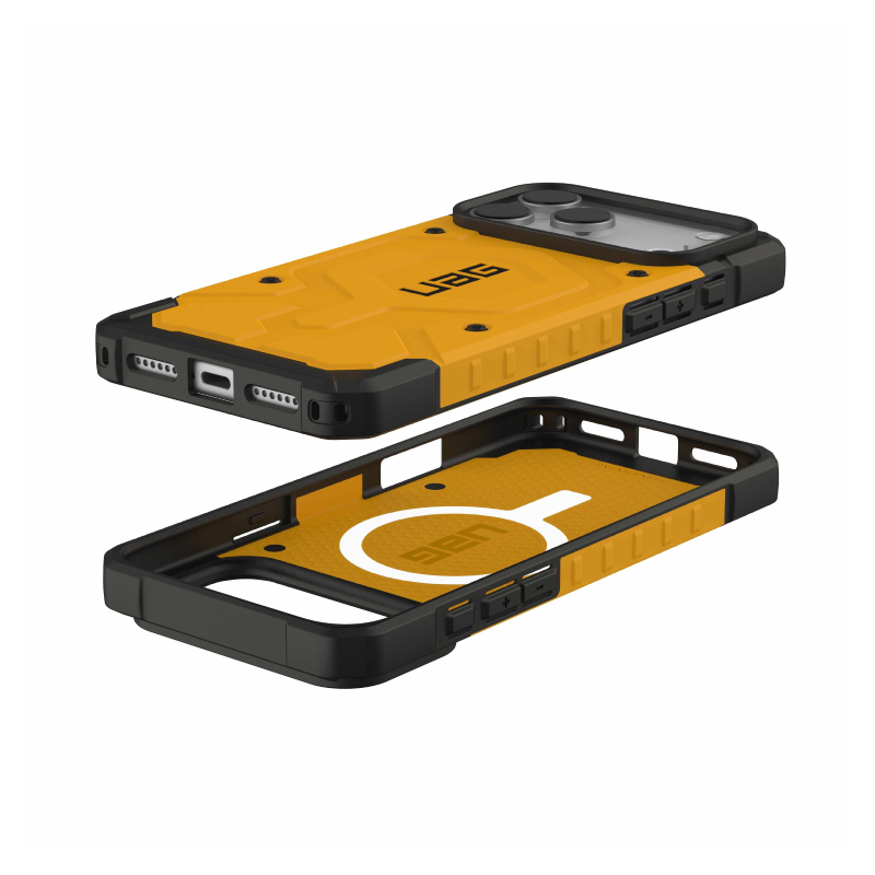 UAG Pathfinder Magsafe Case For Apple iPhone 17 Pro Max - Heritage Yellow Accessories > Mobiles & Tablets > Mobiles >