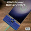 PROMATE PowerUp-C Ultra-Compact fast charging Power Bank - 20W / USB-C / Blue