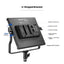 NEEWER NL660 Bi-Color 660 LED Video Light and Stand Kit - 40W / Black