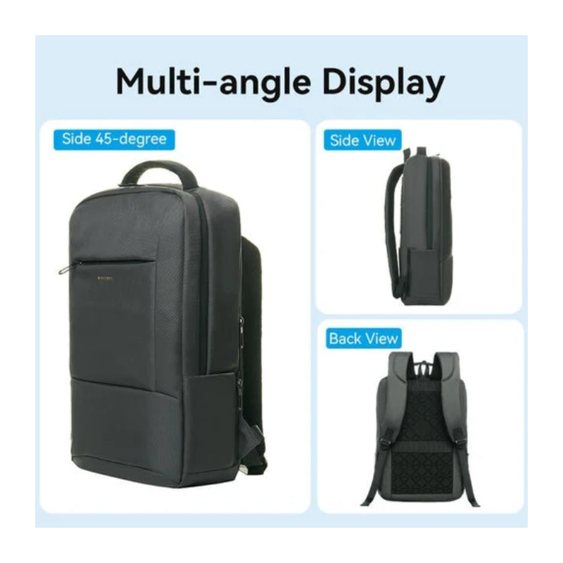 Vention KRSBO Water-Repellent Laptop Backpack - Up to 17.3" / Dark Grey