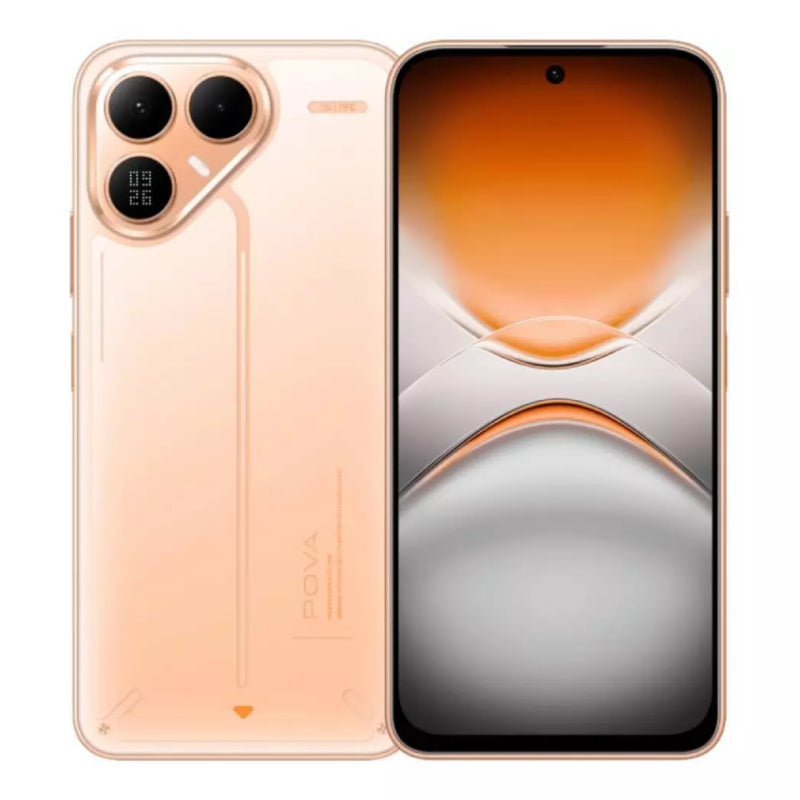 Tecno Pova 8 - 8GB / 256GB / 6.76" IPS LCD / 5G / Helios Orange - Mobile