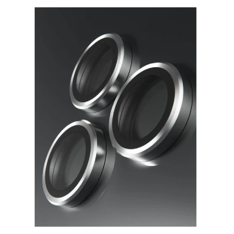 BodyGuardz Pure 3 Individual Camera Lens Protector for Apple iPhone 17 Pro & 17 Pro Max - Silver