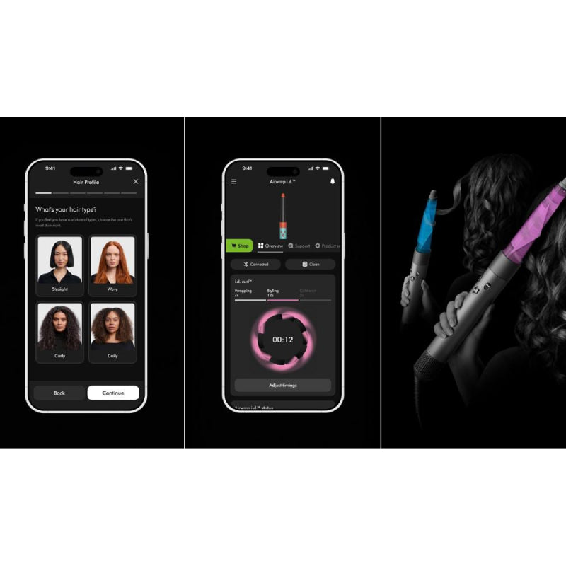 Dyson Airwrap i.d HS08 Multi-Styler and Dryer Straight And Wavy - Ceramic Pink/Rose Gold