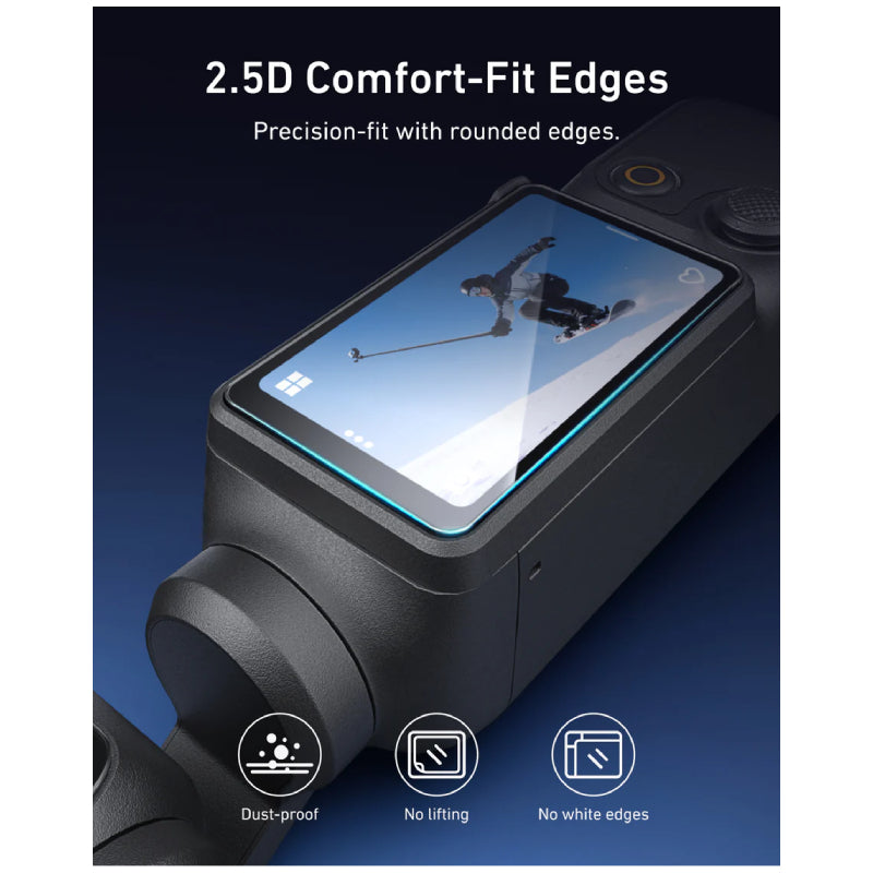TELESIN Anti-Reflection Screen Protector for Pocket 4/3