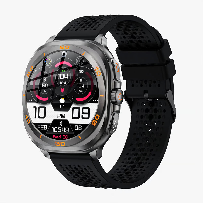 Swiss Military DOM 7 Smart Watch - 1.43’’ AMOLED / Black Smart Watches
