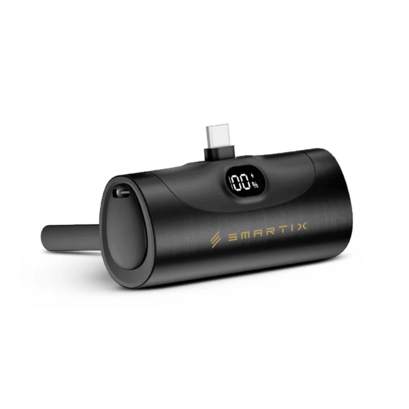 Smartix Power Pro Premium Power Bank - 5000mAh / USB-C / Black