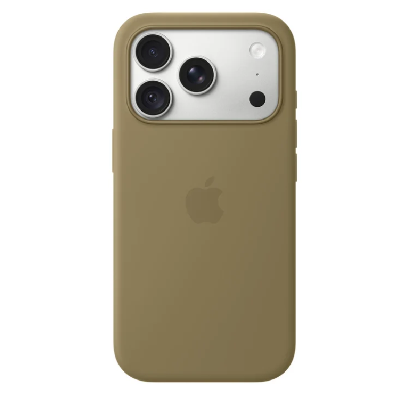 Apple iPhone 18 Pro Silicone Case with MagSafe - Olive