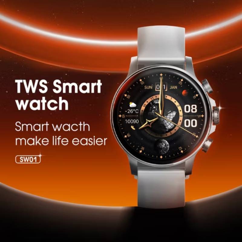 Ldnio Sw01 Smart Watch - 1.58” AMOLED / Silver Smart Watches
