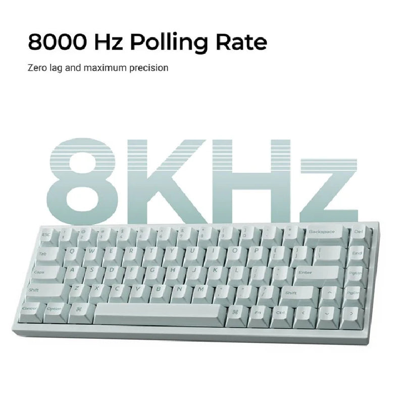 Keychron Q16 HE 8K 65% Wired Magnetic Switch Gaming Keyboard - Light Green