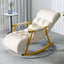 Black Bull Bean Bag Chair Modern Fabric Recliner Chaise Lounge