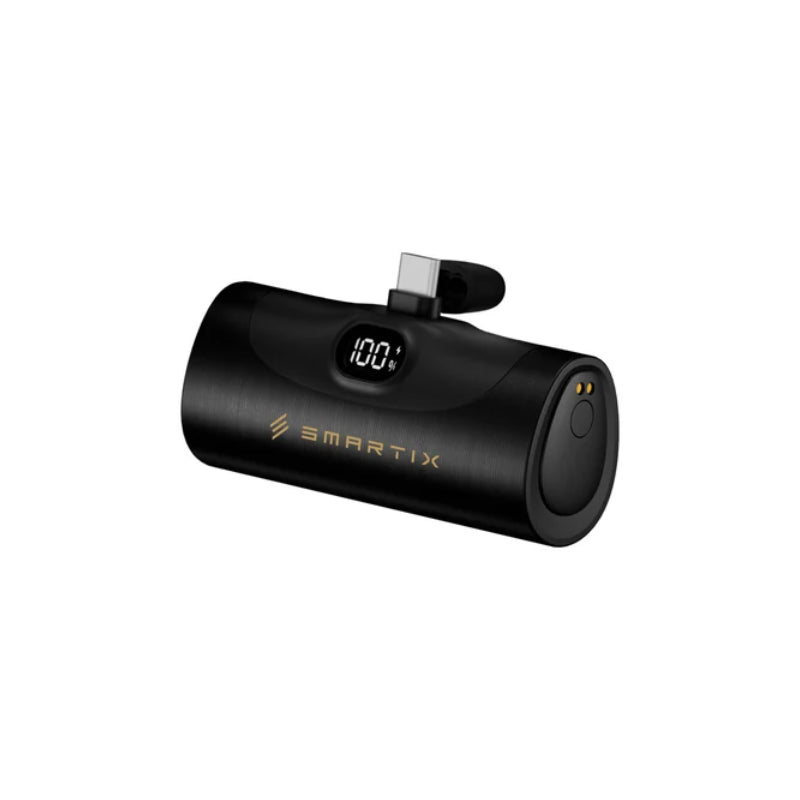Smartix Power Pro Premium Power Bank - 5000mAh / USB-C / Black