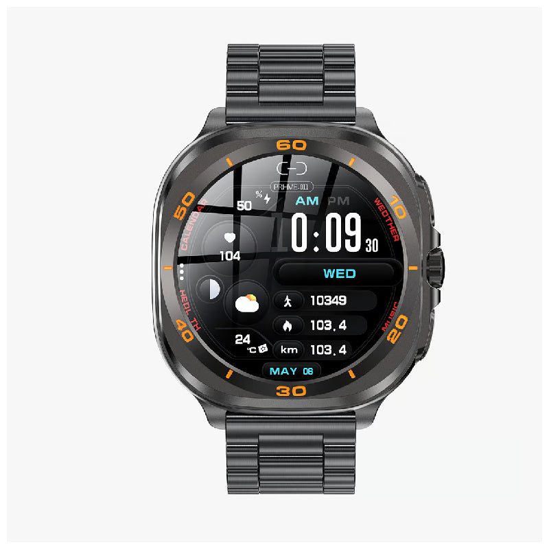 Swiss Military DOM 7 Smart Watch - 1.43’’ AMOLED / Black Metal Strap Smart Watches