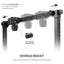 NEEWER ST200 Overhead Camera Mount Rig with Arca Type QR Plate - Black