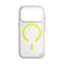 UNIQ Hybrid Combat Active Magclick Charging Case For Apple iPhone 17 Pro Max - Frost Clear/Lume-Lime