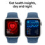 Apple Watch SE (2nd Gen) with Sport Band - LTPO OLED / 44mm / Medium/Large / Bluetooth / Wi-Fi / Denim Blue Smart