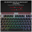 Redragon SHIVA K516 PRO Gaming Keyboard - 87 Keys / Wireless/Wired / Black