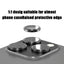 Monkey King Sapphire OG Camera Lens For Apple iPhone 17 Pro/17 Pro Max - Silver
